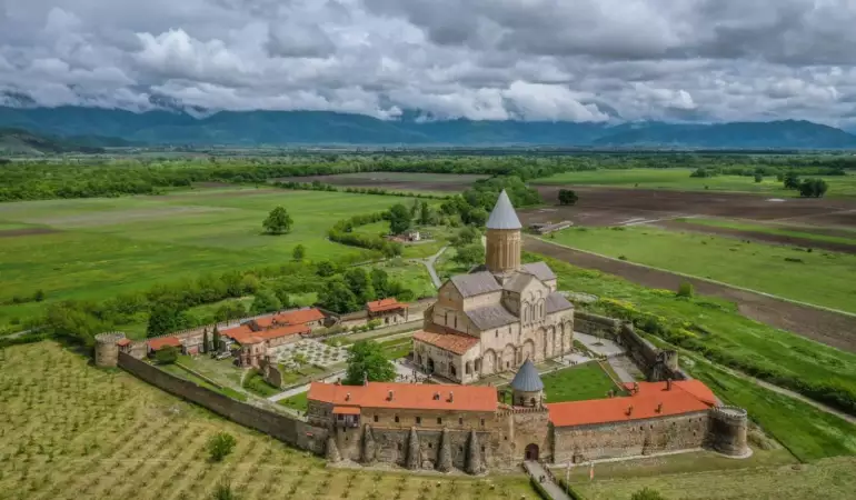 Alaverdi Monastery a Sacred Heritage Amidst Kakheti's Picturesque Vineyards