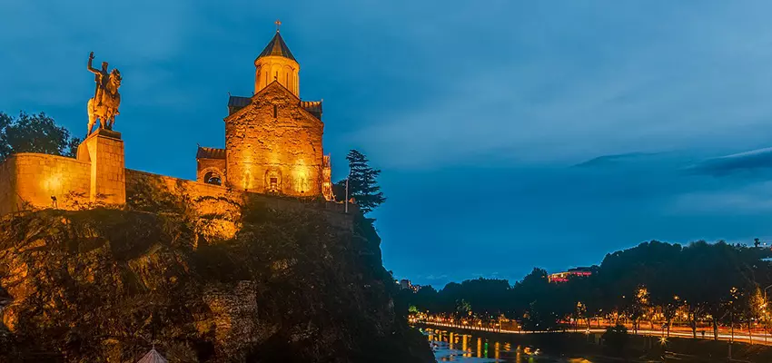 Metekhi Сhurch of the Nativity of the Mother of God