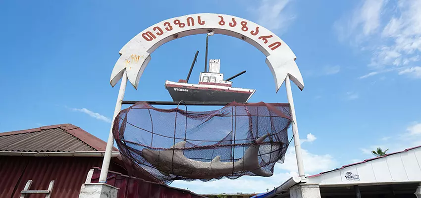 Fish market in Batumi