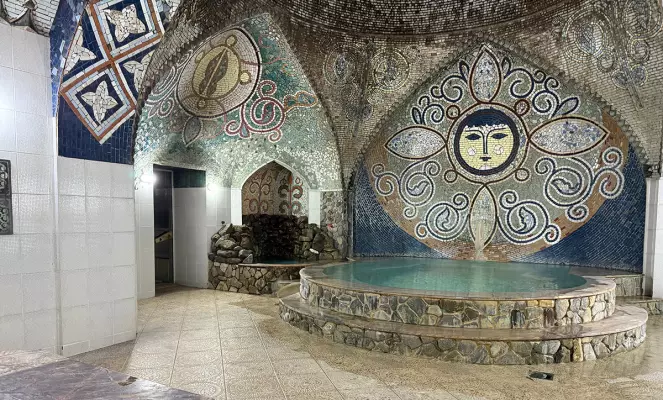 Sulfur baths in Tbilisi