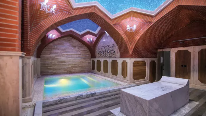 Sulfur baths in Tbilisi